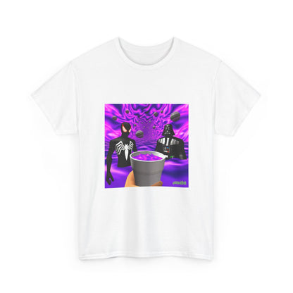 Spider-Man, Darth Vader, And Purple Drank Tee