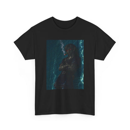 Dark Link Smoking A Lit Cigar Tee