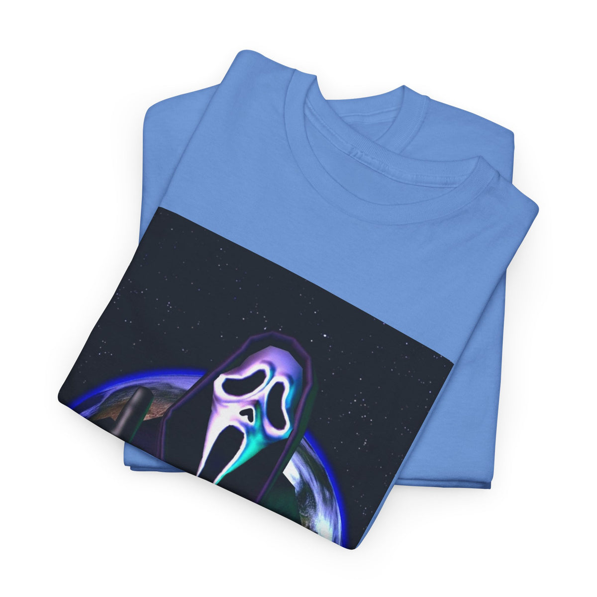 Ghostface Flipping Off The Earth Tee