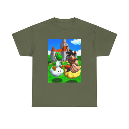 Yoshi And Goku Sharing A Smoke Tee