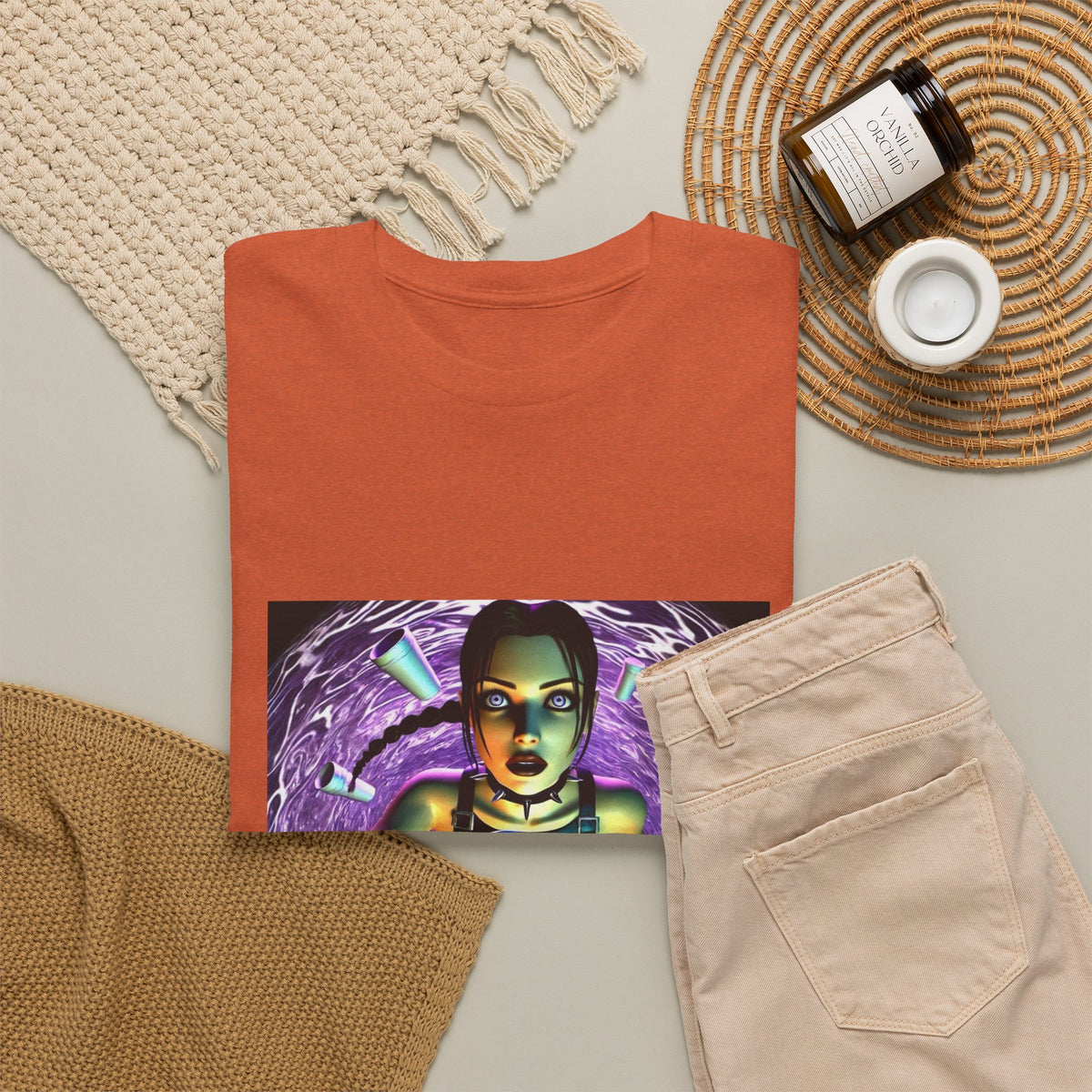 Digital Drip II Abstract Design Tee
