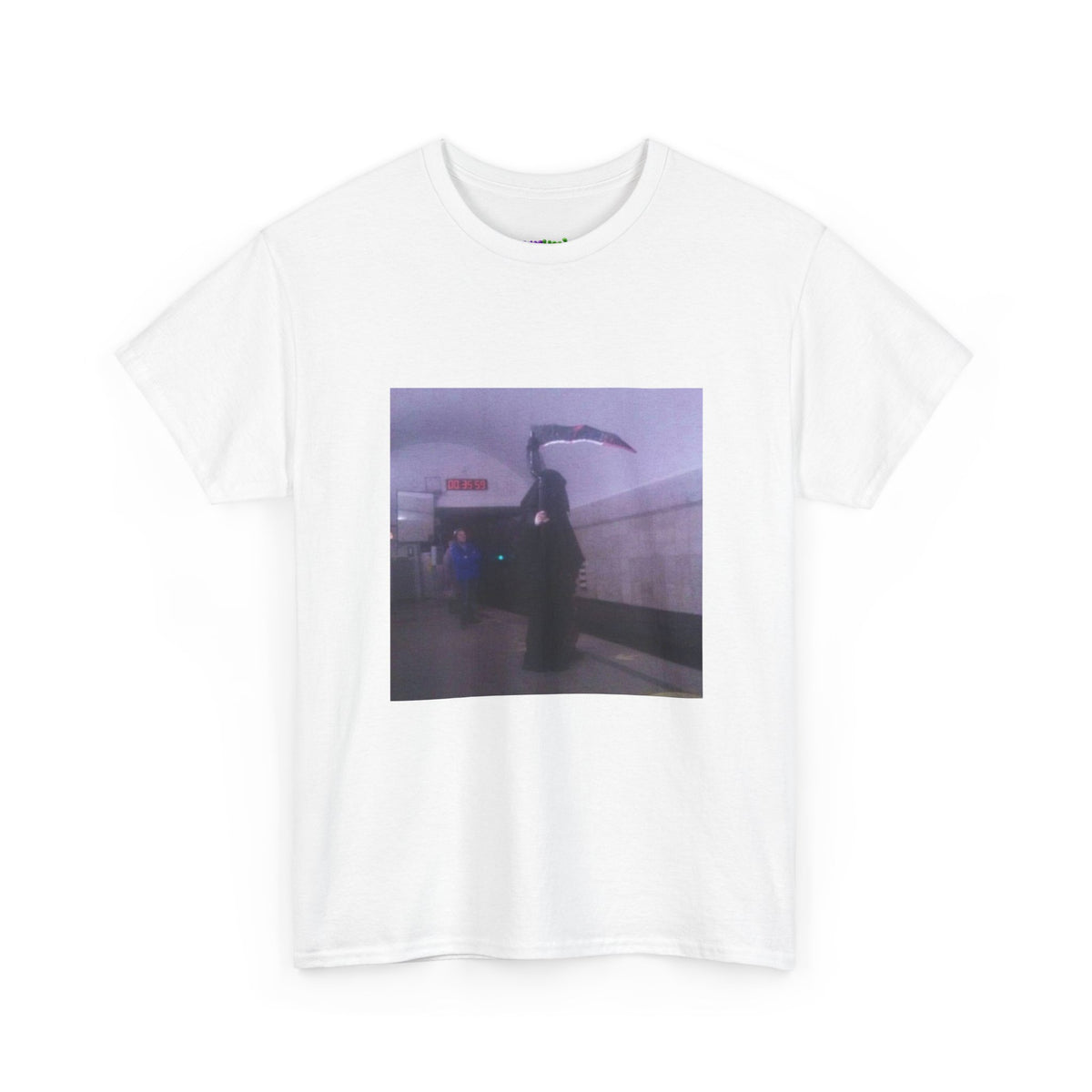 Gritty Green Pulse Graphic Tee