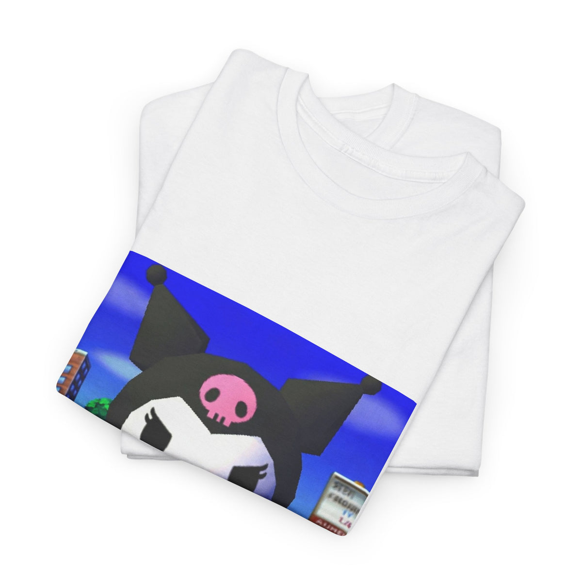 Kuromi Flipping The Bird In Animal Crossing