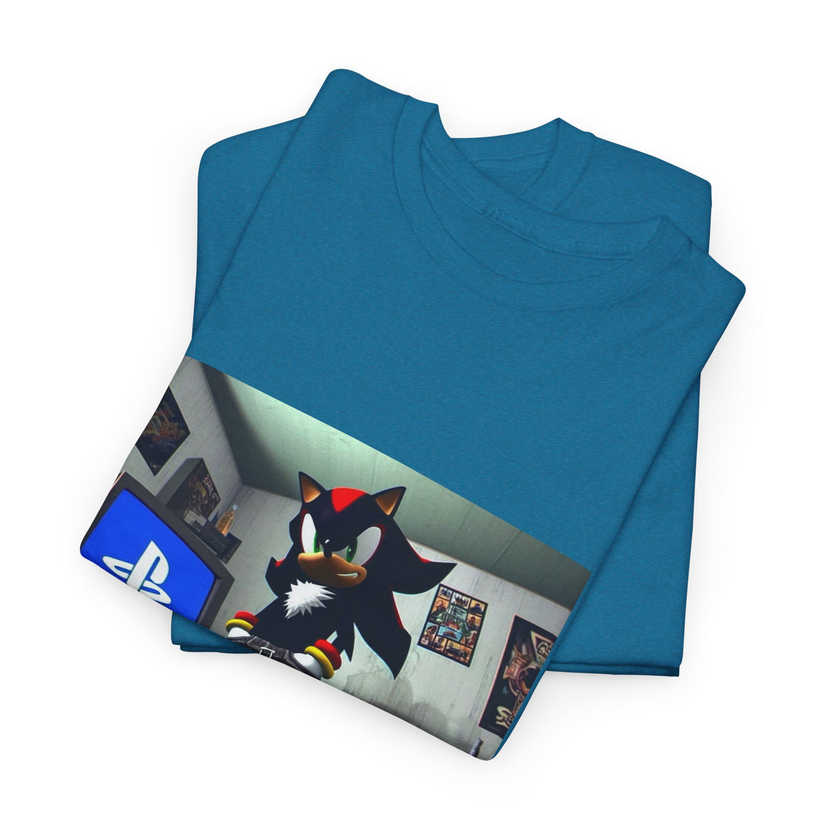 Shadow The Hedgehog's Y2K Drip Tee