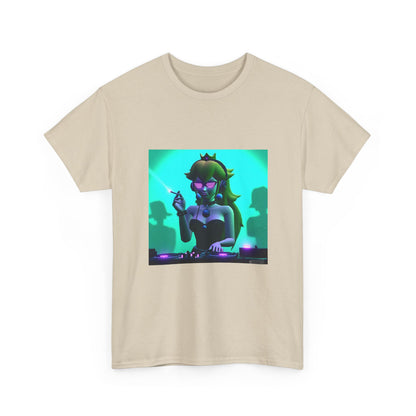 Dark Princess Peach DJ Smoking Tee