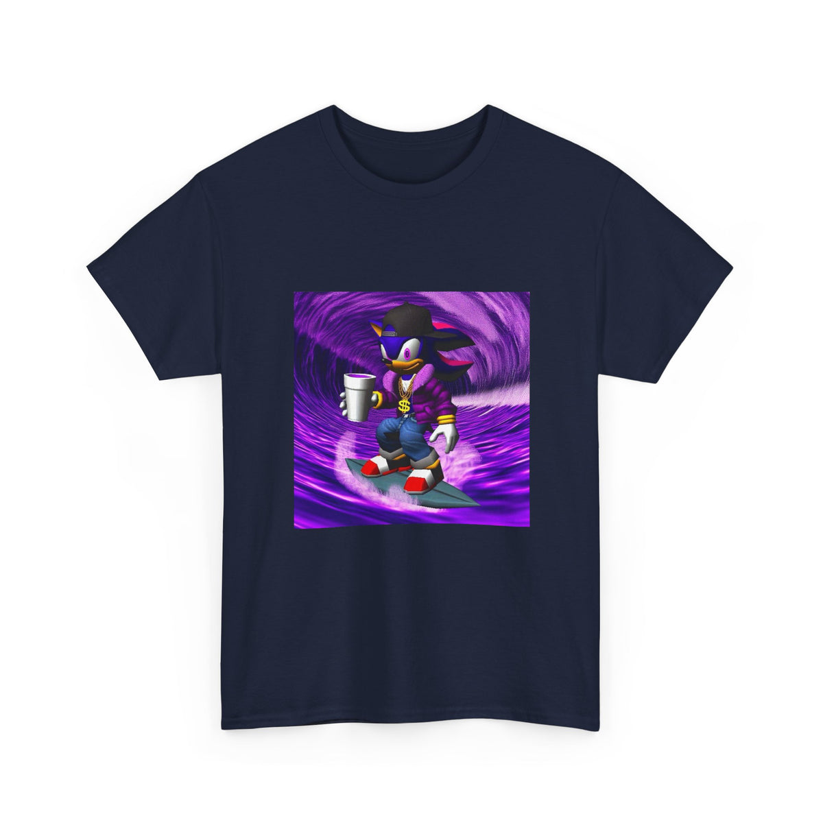 Shadow Surfing Purple Wave With Lean