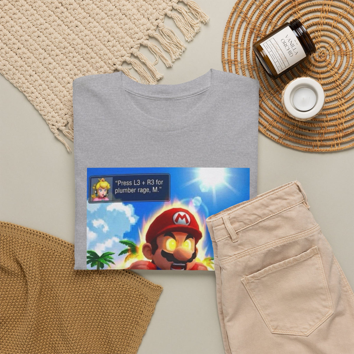 Mario Unleashes Plumber Rage Power
