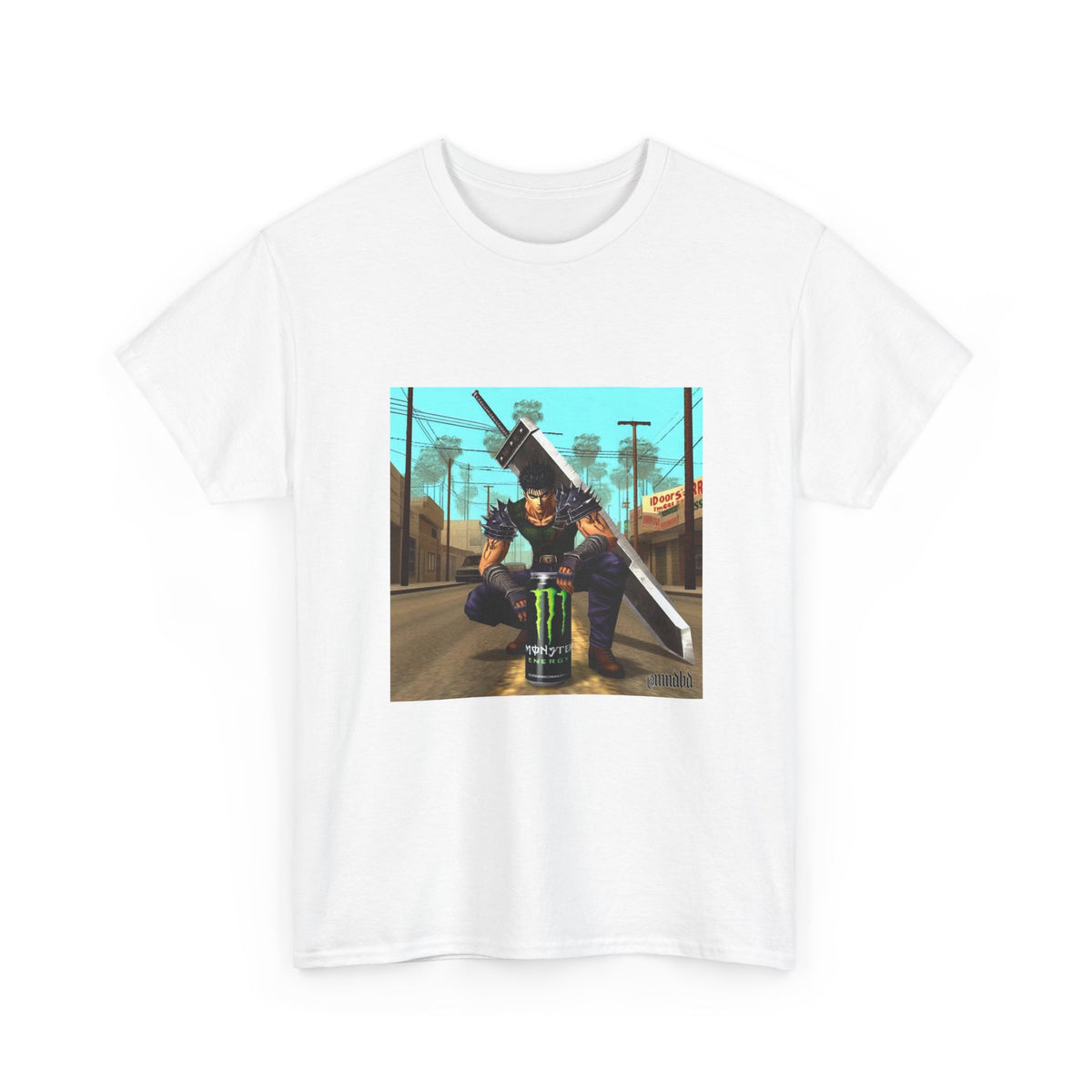 Guts With Monster Energy Can Tee