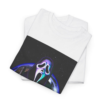 Ghostface Flipping Off The Earth Tee