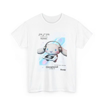 Cinnamoroll Gaming With Headphones On PSP