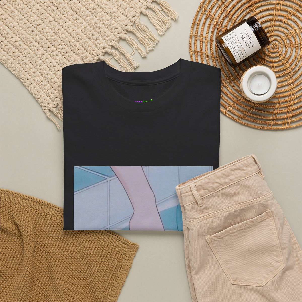 Dripping Water Drop Cloud Tee
