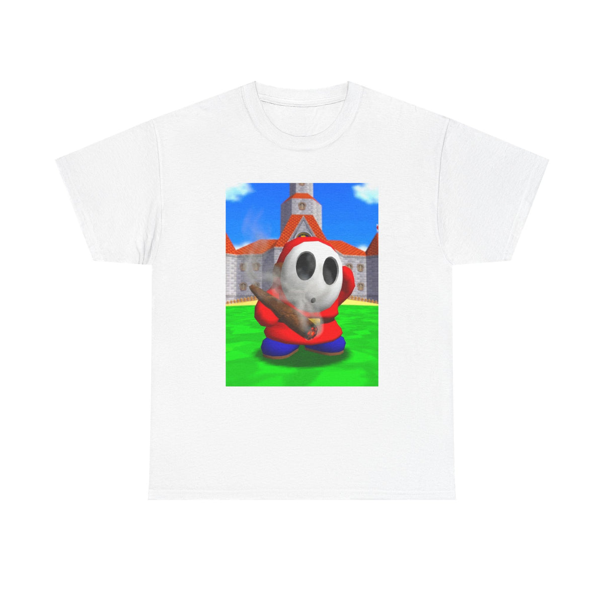 Shy Guy Smoking Fat Blunt Tee