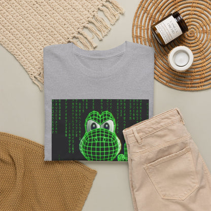 Matrix Yoshi Flipping The Bird Tee