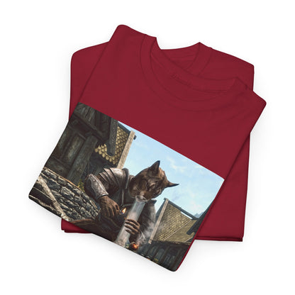 Neon Haze Horizon Graphic Tee