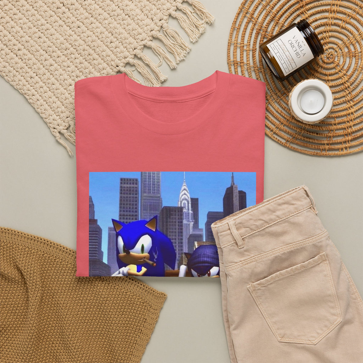 Sonic & Shadow City Smoke Session Tee