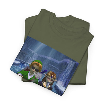 Hyrule Heroes Chilling In Ice Cavern