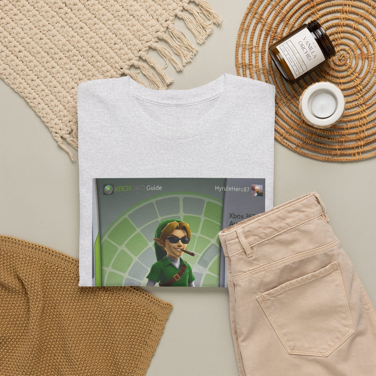 Cool Link Avatar Smoking Cigar Tee