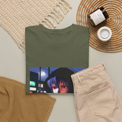 Rei Ayanami cruising GTA San Andreas Tee (Design 2)