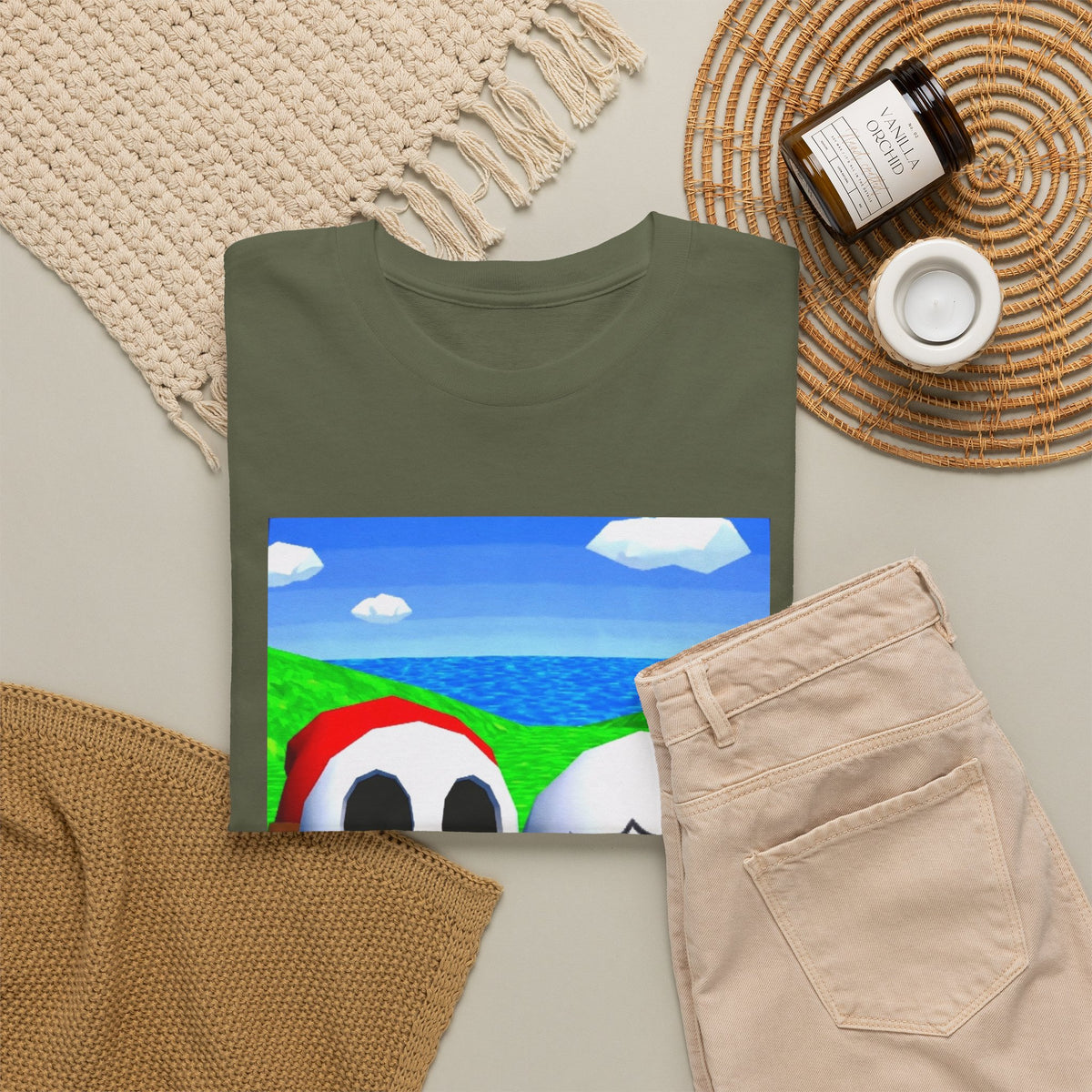 Shy Guy And Boo Flipping Off Tee (Design 5)
