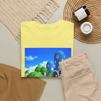 Yoshi and Dry Bones Flipping The Bird Tee (Design 4)