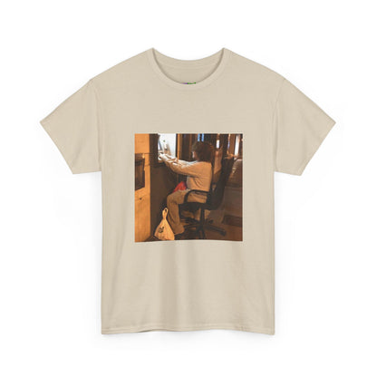 Gravity Defying Green Graphic Tee