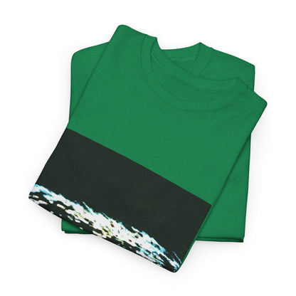 Hidden Green Pulse Graphic Tee