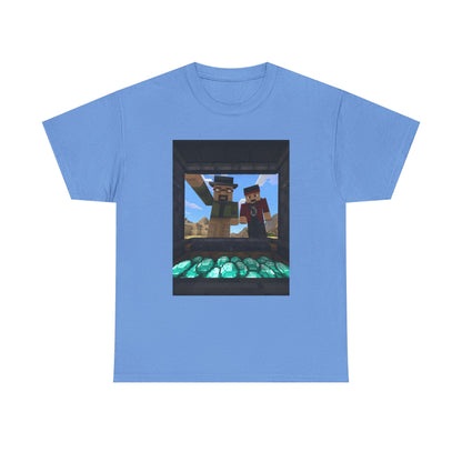 Pixelated Duo With Precious Gems
