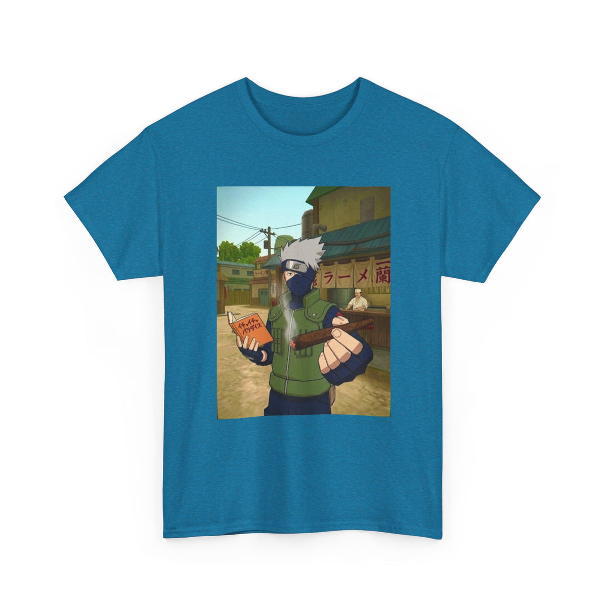 Kakashi Reading And Chilling Tee