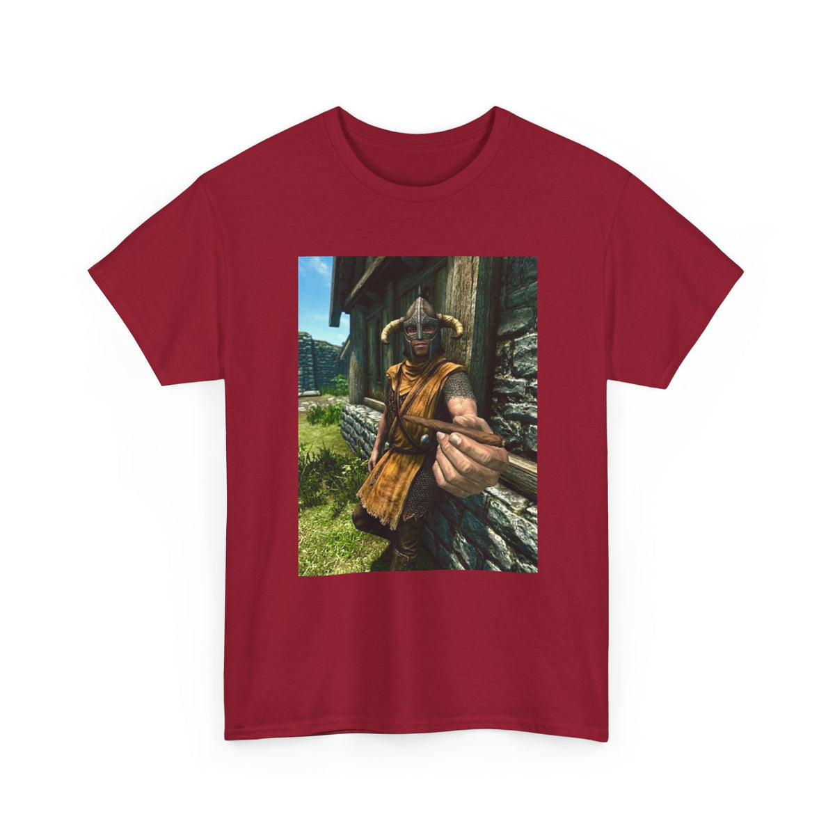 Horned Warrior Offering A Blunt Tee