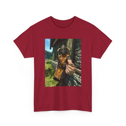 Horned Warrior Offering A Blunt Tee