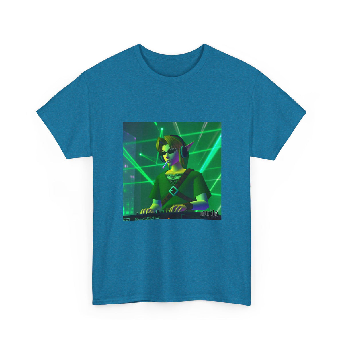 DJ Link Smoking A Blunt At The Club Tee