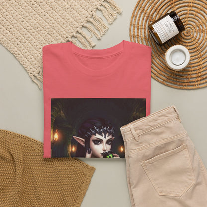 Edgy Elf Queen Flips You Off Tee