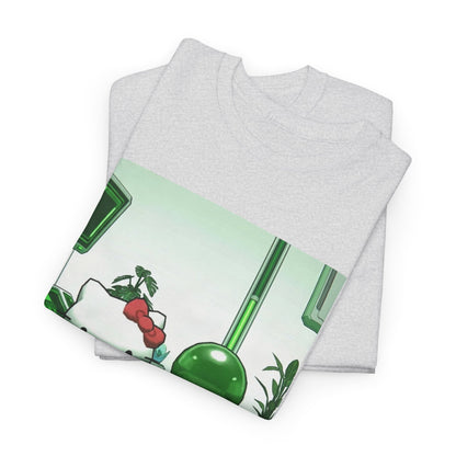 Hello Kitty And Blob Giving The Finger Tee