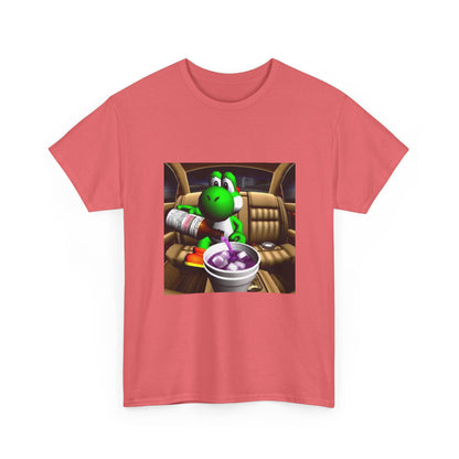 Yoshi Pouring Lean In Car Tee