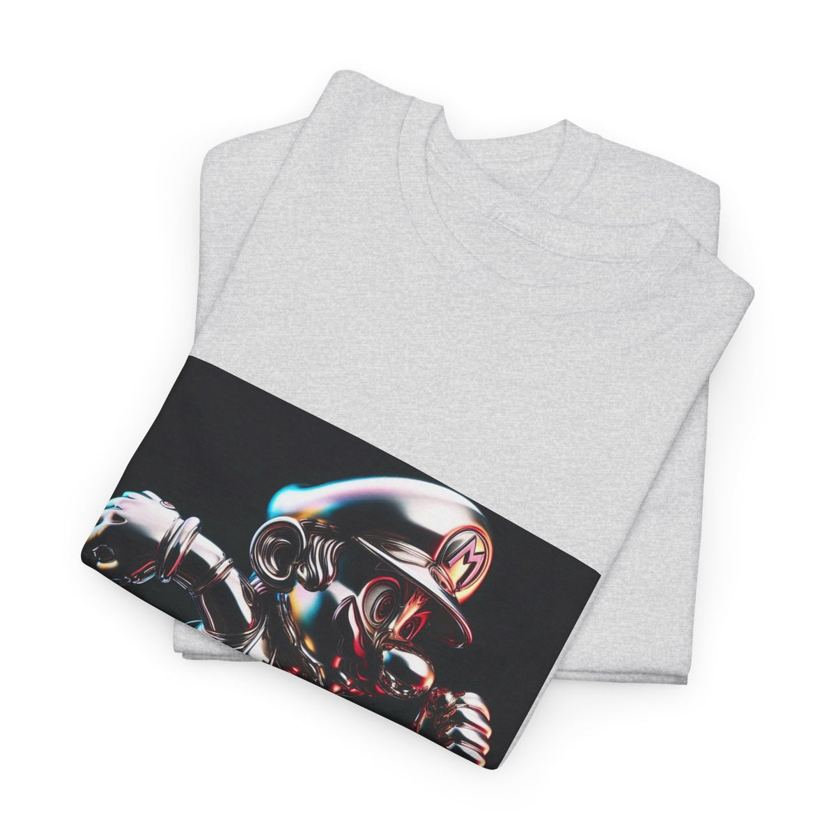Chrome Plated Mario Running