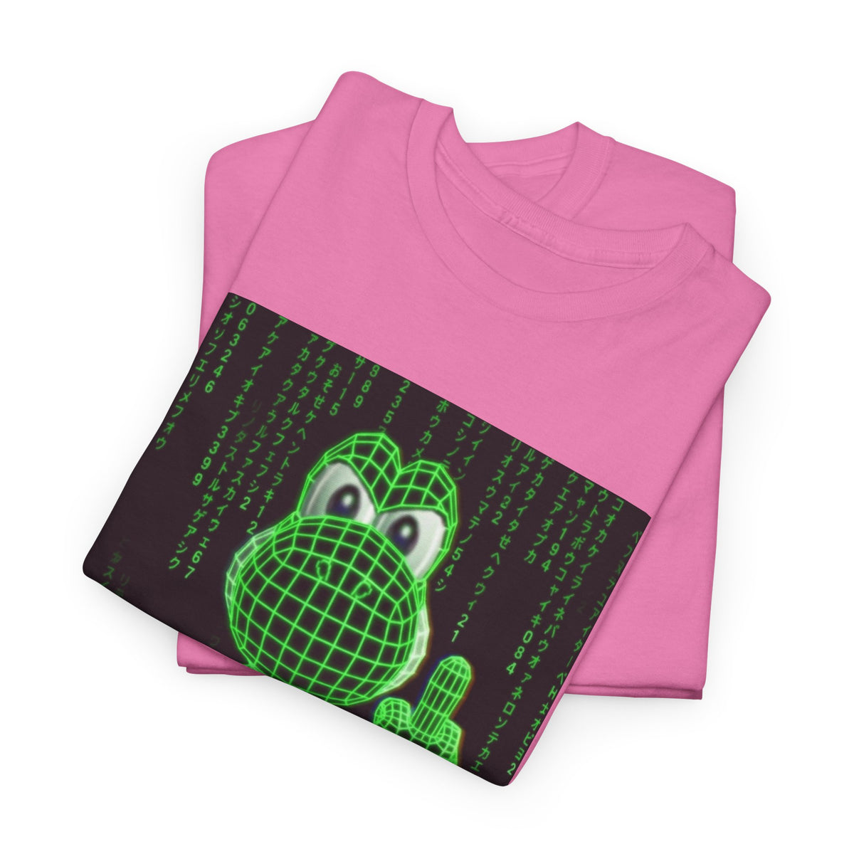 Matrix Yoshi Flipping The Bird Tee