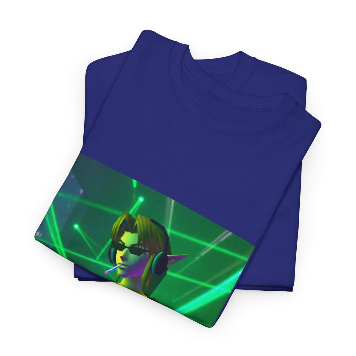 DJ Link Smoking A Blunt At The Club Tee