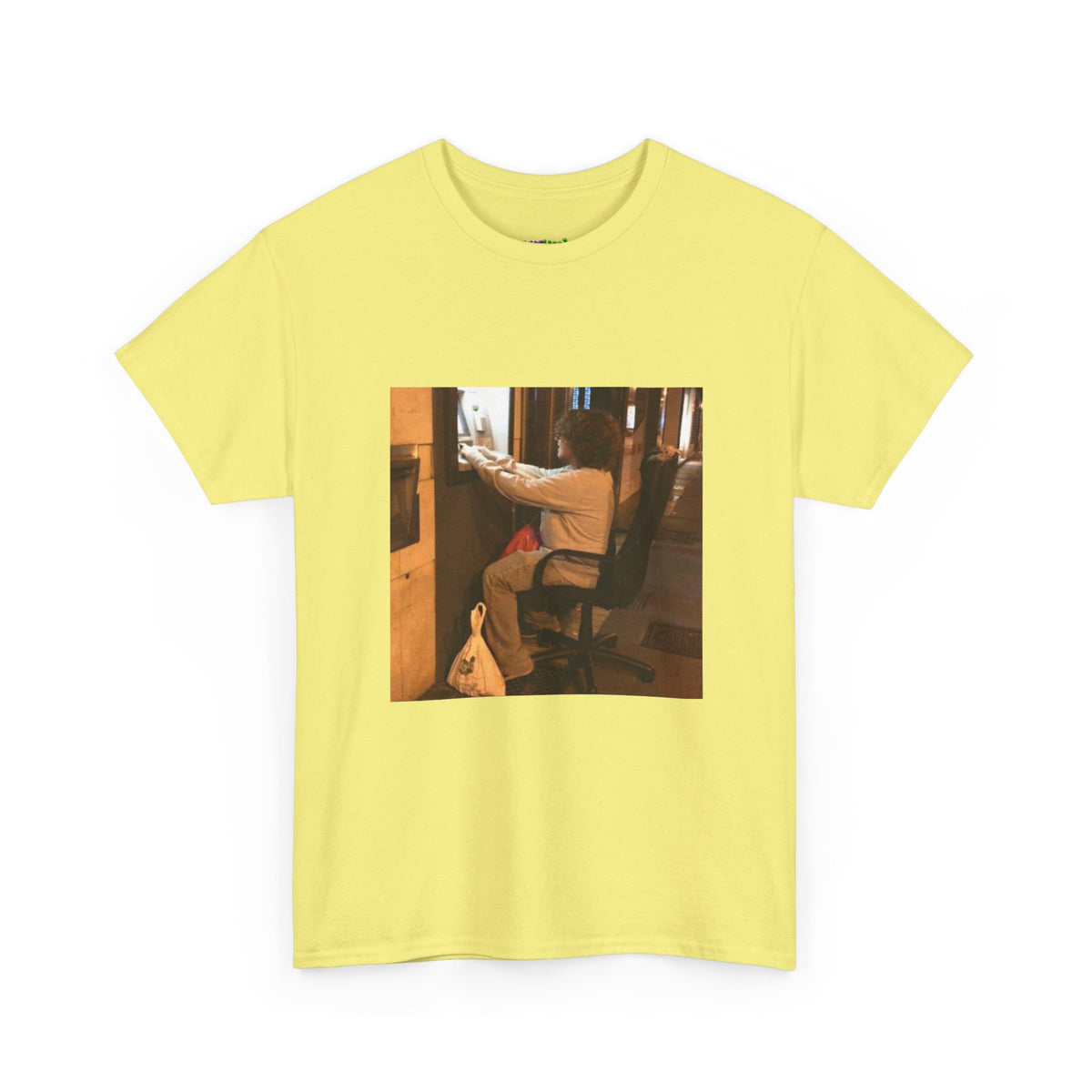 Gravity Defying Green Graphic Tee