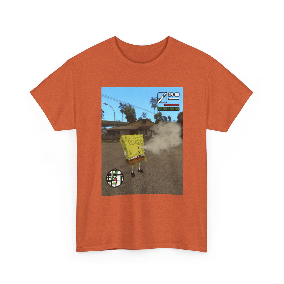 Spongebob 4:20 Grand Theft Auto Street Scene