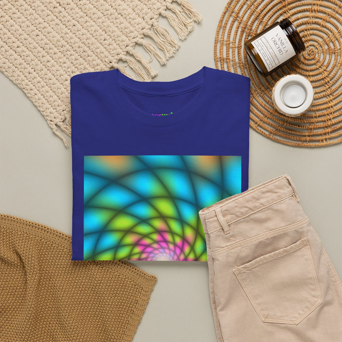Dacwoo drawings — Spiral Spectrum Mandala
