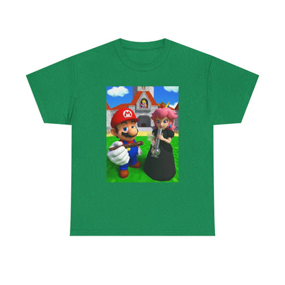 Mario And Princess Peach Puffing Loud