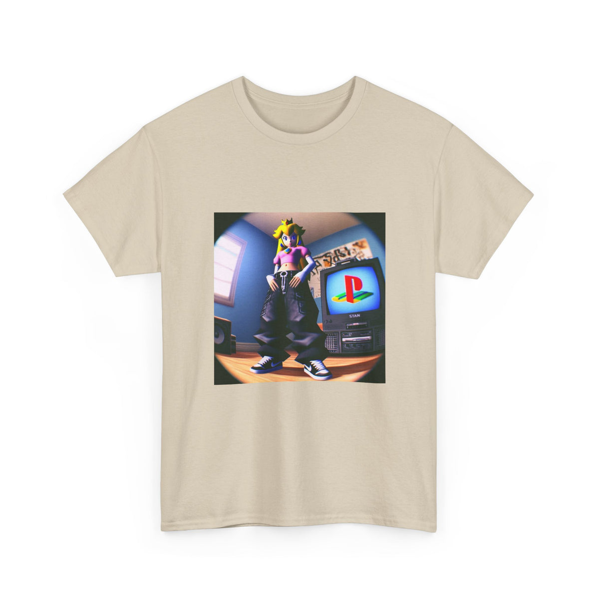 Princess Peach Y2K Drip Tee