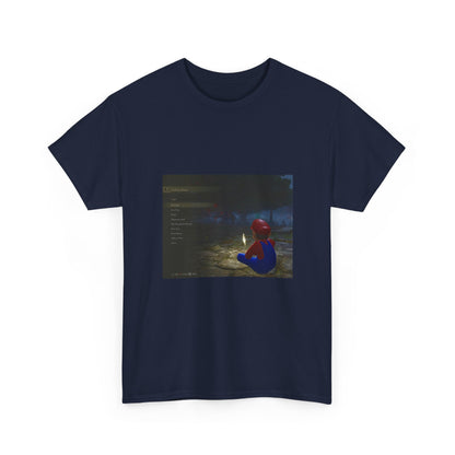 Mario Meditating In Laskyar Ruins Tee