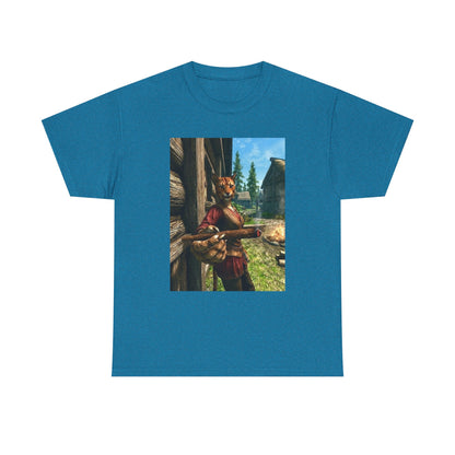 Khajiit Smoking Fat Blunt Tee