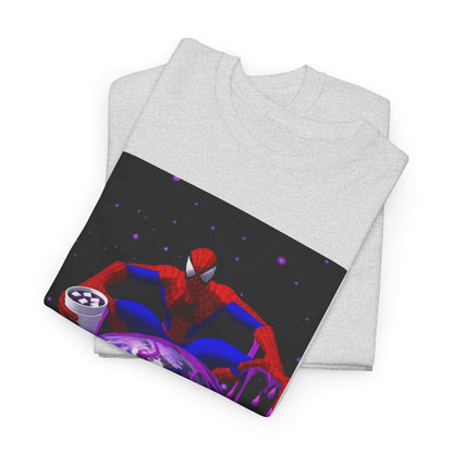 Spider-Man Pouring Lean On Earth