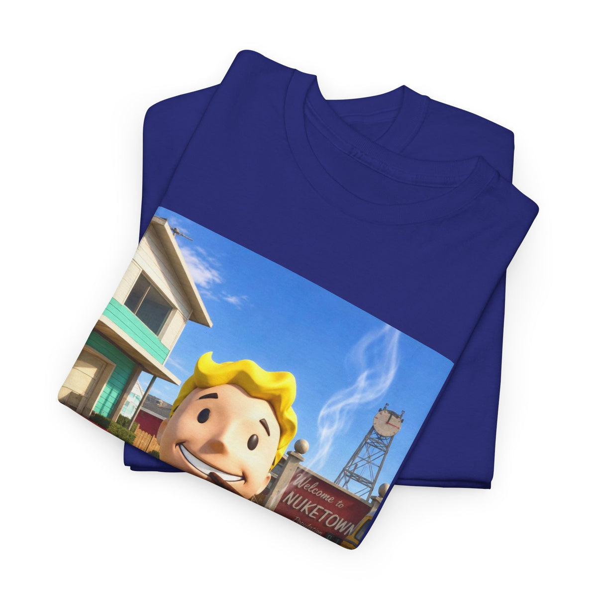 Vault Boy Smoking Blunt In Nuketown