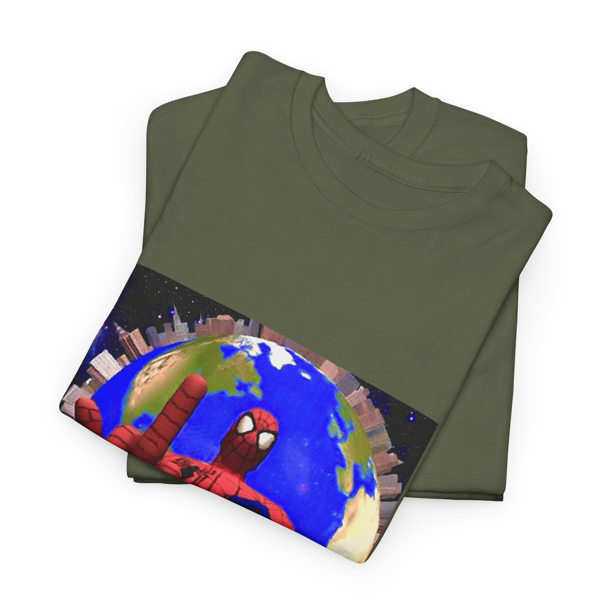 Spider-Man Flipping Off The World Tee