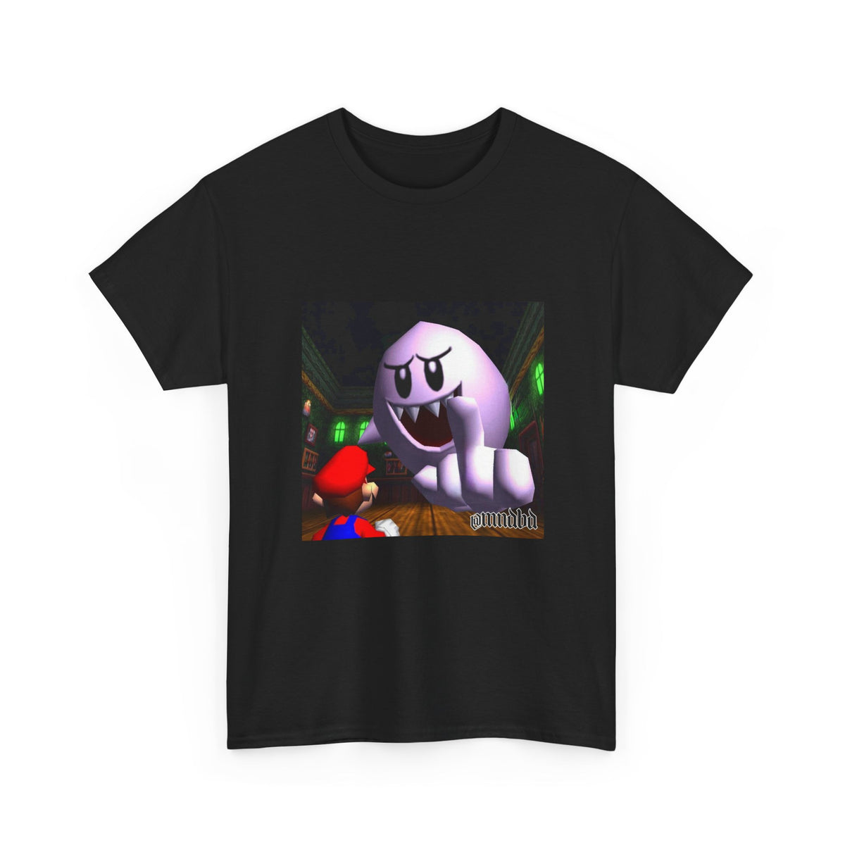 King Boo Flipping Mario The Bird Tee