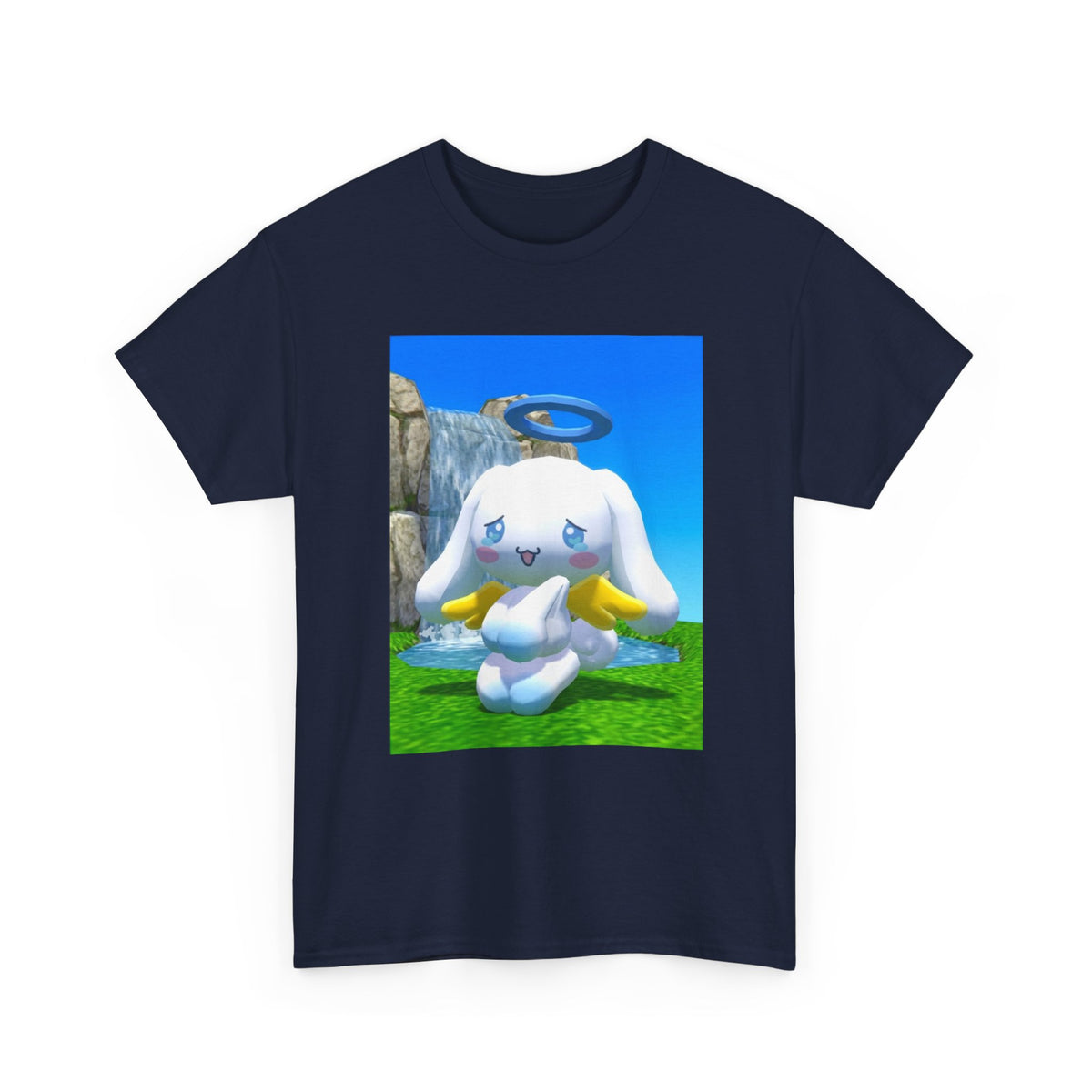 Cinnamoroll Angel Crying By Waterfall