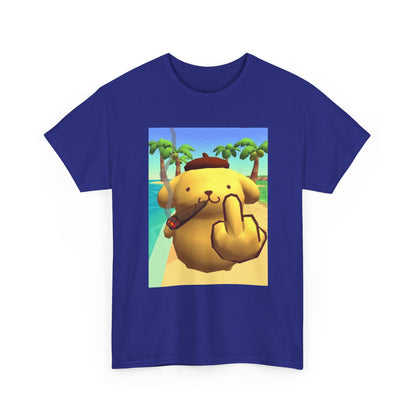 Pompompurin Smoking And Flipping The Bird